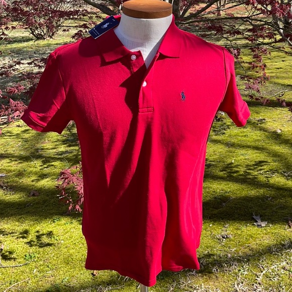 New Polo by Ralph Lauren Mesh Polo Shirt - Picture 1 of 7
